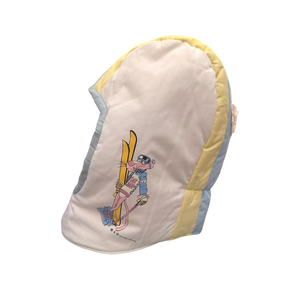 Vintage Rodeo Pink Panther Ski Hood Apres Ski Kidcore Retro 80's 90's Kidcore